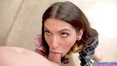 Del ray zariah aura and michael del ray fucks his ts babysitter