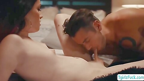 Brunette 18+ slutty and her boyfriend enjoy a nice handjob