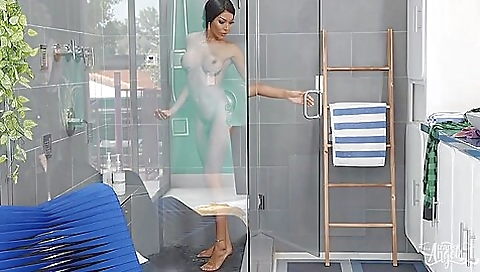 Anny makes a move for the guy to fuck her and make her cum