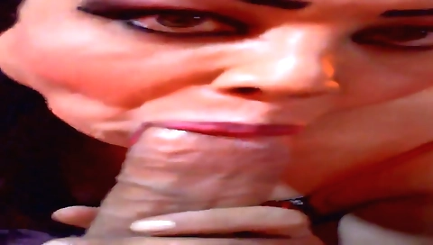 Busty tranny babe is getting fucked by a tranny guy