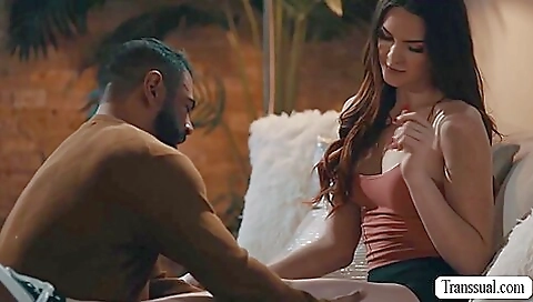 Big black dick deepthroated in my stepdad's asshole